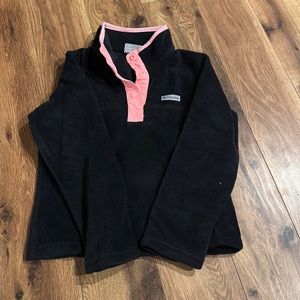 Girls Columbia fleece pullover
